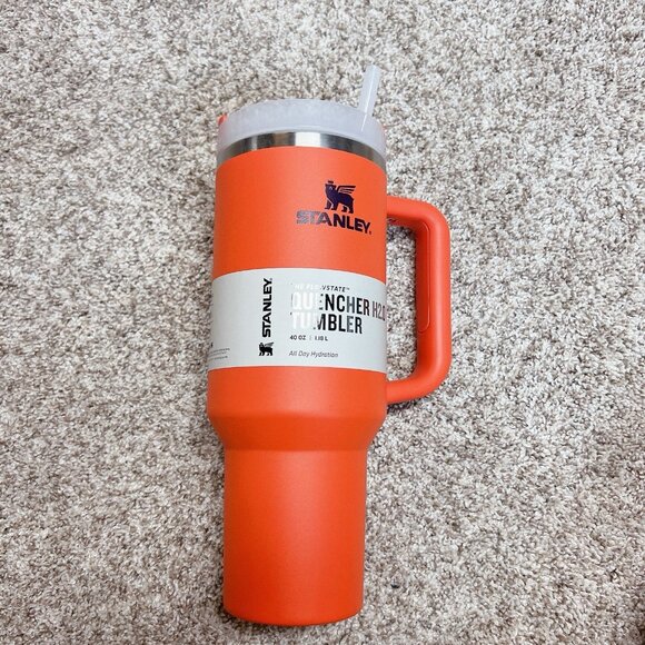 Stanley Cup 40oz Tigerlily Plum Tumbler Stainless Steel Quencher H2.0 -Halloween - Picture 1 of 4